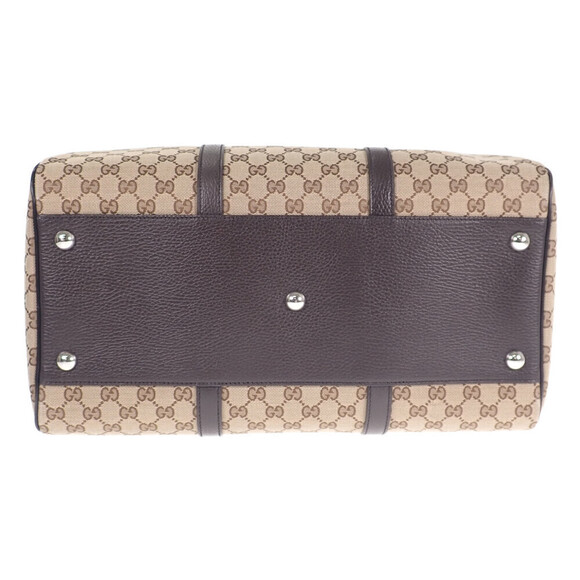 Authentic Gucci GG Canvas Boston Duffle Bag - Picture 5 of 11